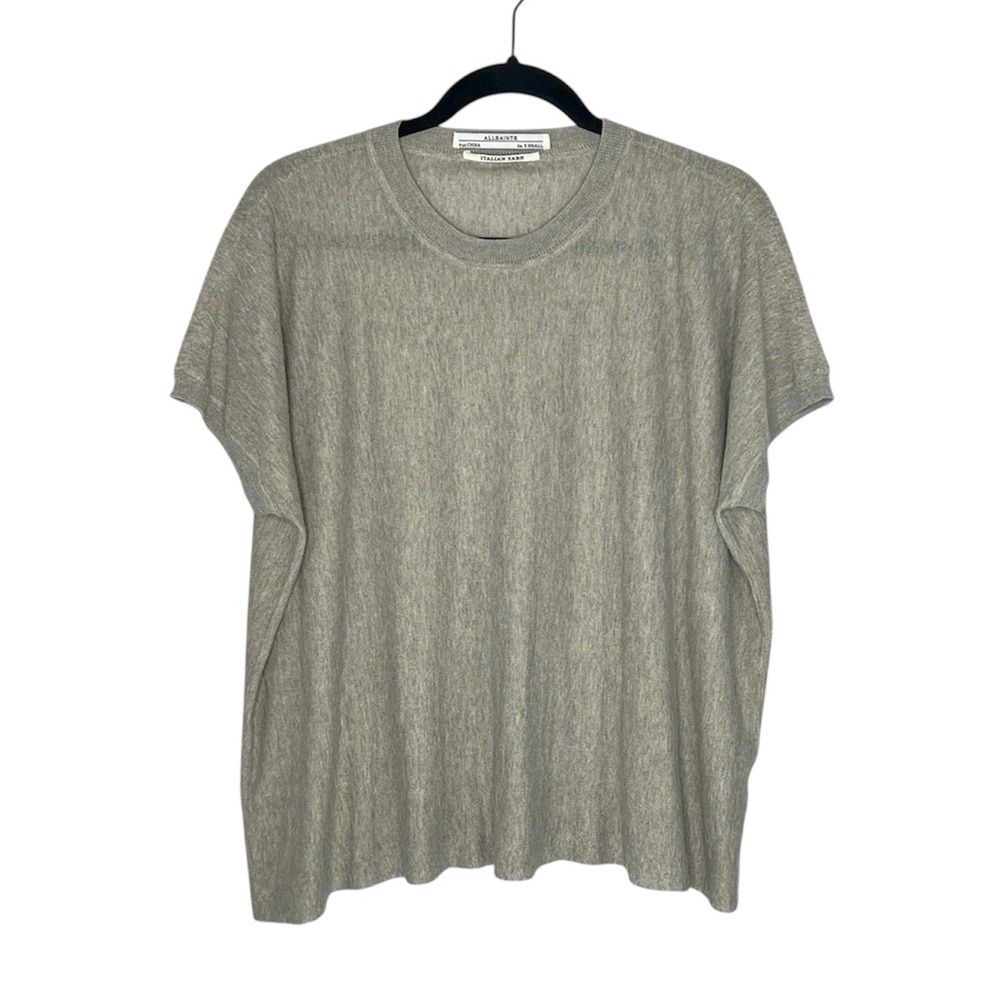 ALLSAINTS Italian Yarn Galaxy Elevated Style Tee size XS